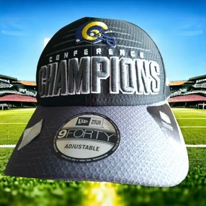 LA Rams Conference NFL Champion 2019 LIII Super Bowl cap